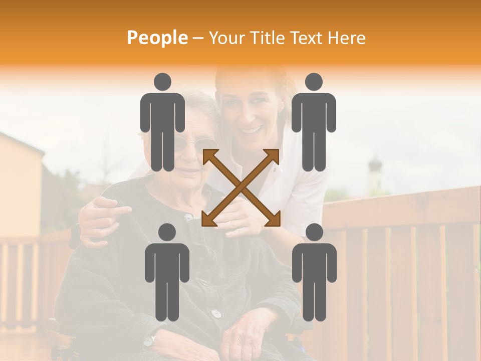 Help Dedicated Garden PowerPoint Template