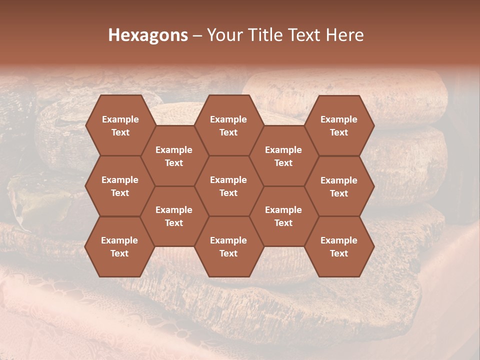 Ripe Pecorino Handicraft PowerPoint Template