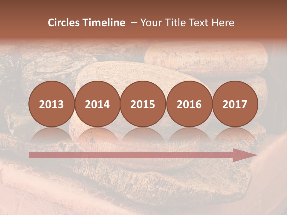 Ripe Pecorino Handicraft PowerPoint Template