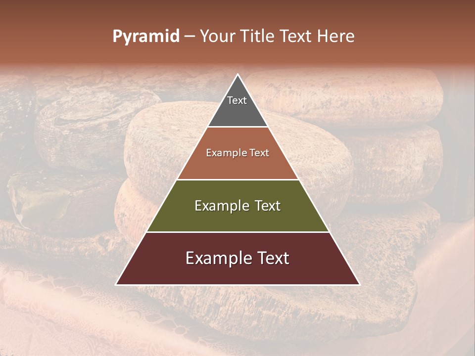 Ripe Pecorino Handicraft PowerPoint Template