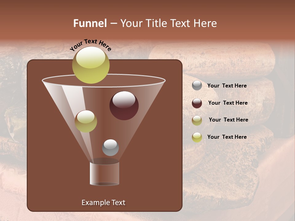 Ripe Pecorino Handicraft PowerPoint Template