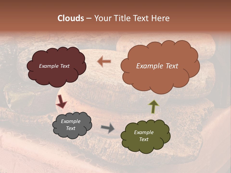 Ripe Pecorino Handicraft PowerPoint Template