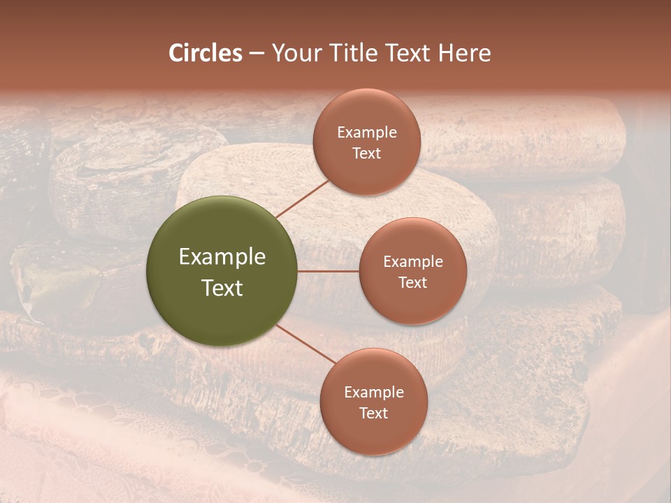 Ripe Pecorino Handicraft PowerPoint Template