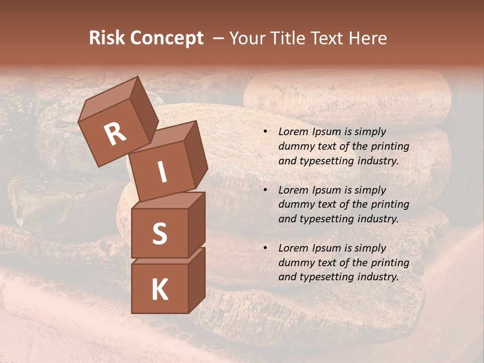 Ripe Pecorino Handicraft PowerPoint Template