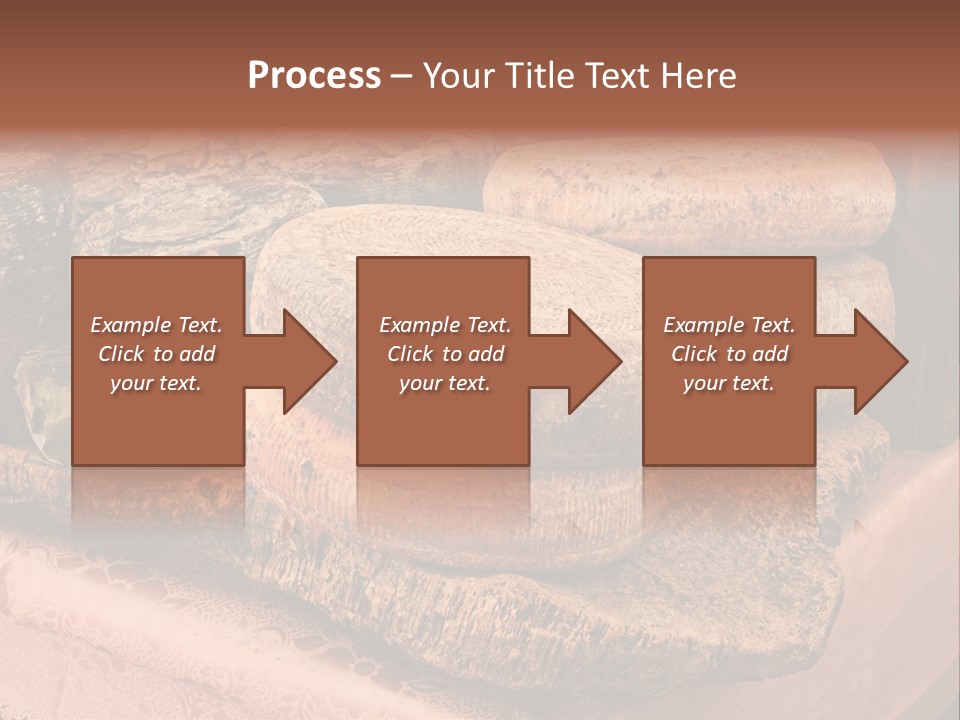 Ripe Pecorino Handicraft PowerPoint Template