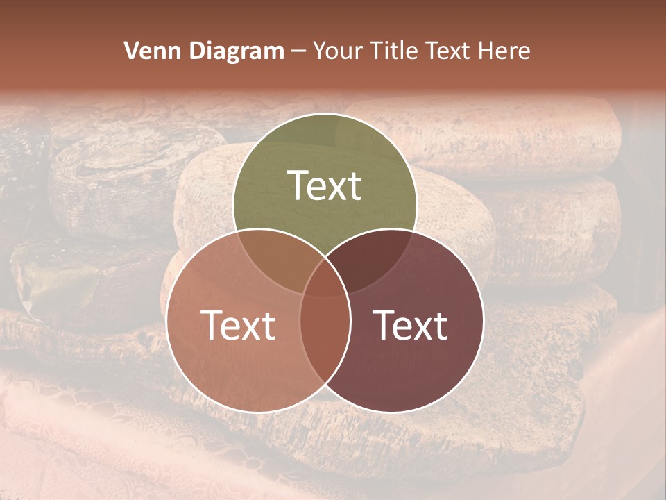 Ripe Pecorino Handicraft PowerPoint Template