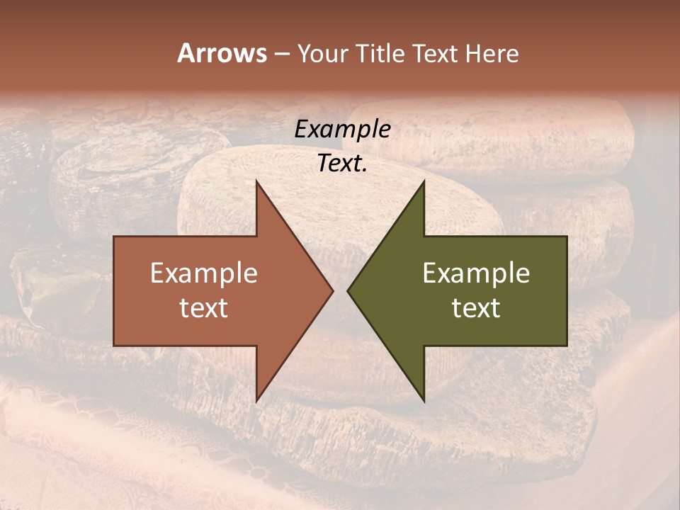 Ripe Pecorino Handicraft PowerPoint Template