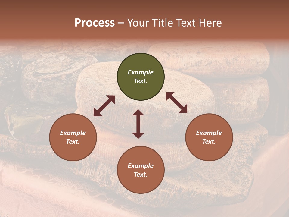 Ripe Pecorino Handicraft PowerPoint Template
