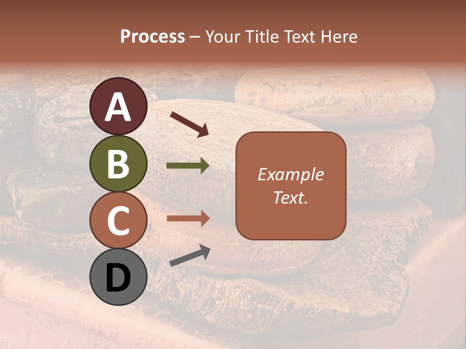Ripe Pecorino Handicraft PowerPoint Template