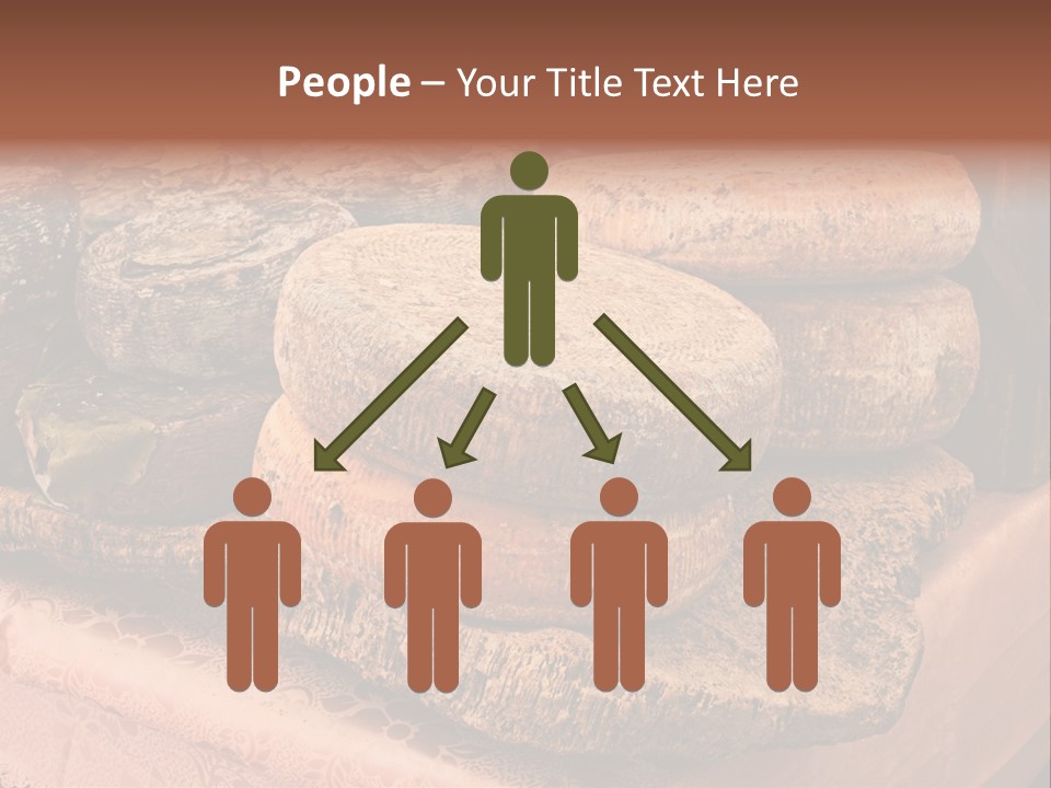 Ripe Pecorino Handicraft PowerPoint Template