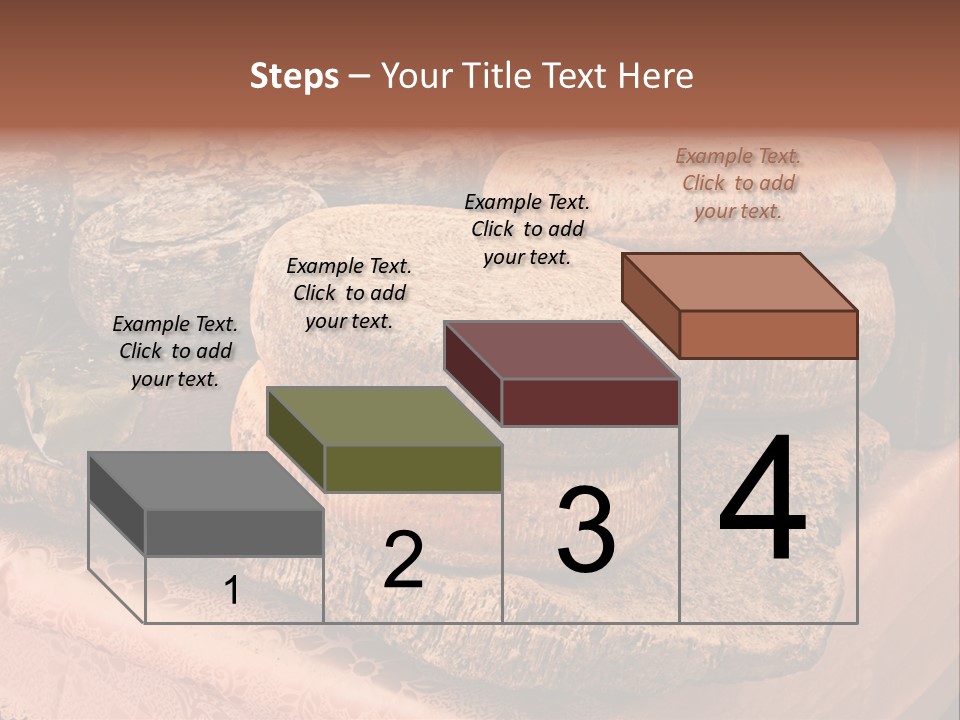 Ripe Pecorino Handicraft PowerPoint Template