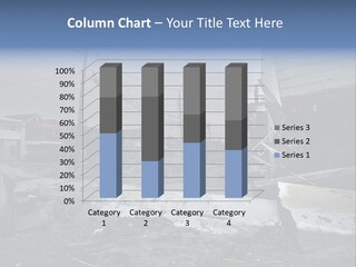 Rockaway Beach Cold Hurricane Sandy PowerPoint Template