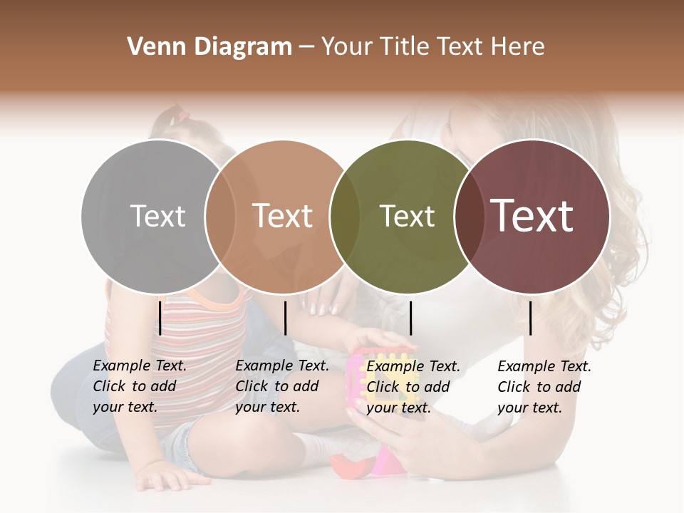 A Woman Playing With A Child On The Floor PowerPoint Template