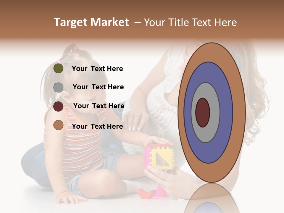 A Woman Playing With A Child On The Floor PowerPoint Template