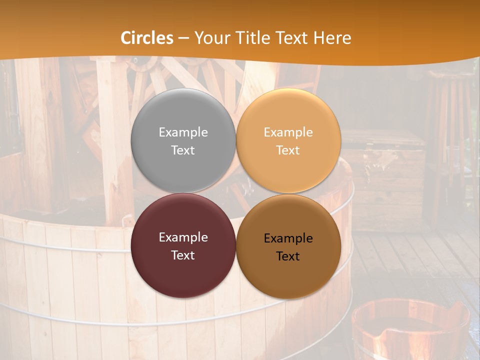 Looking Mama Childhood PowerPoint Template