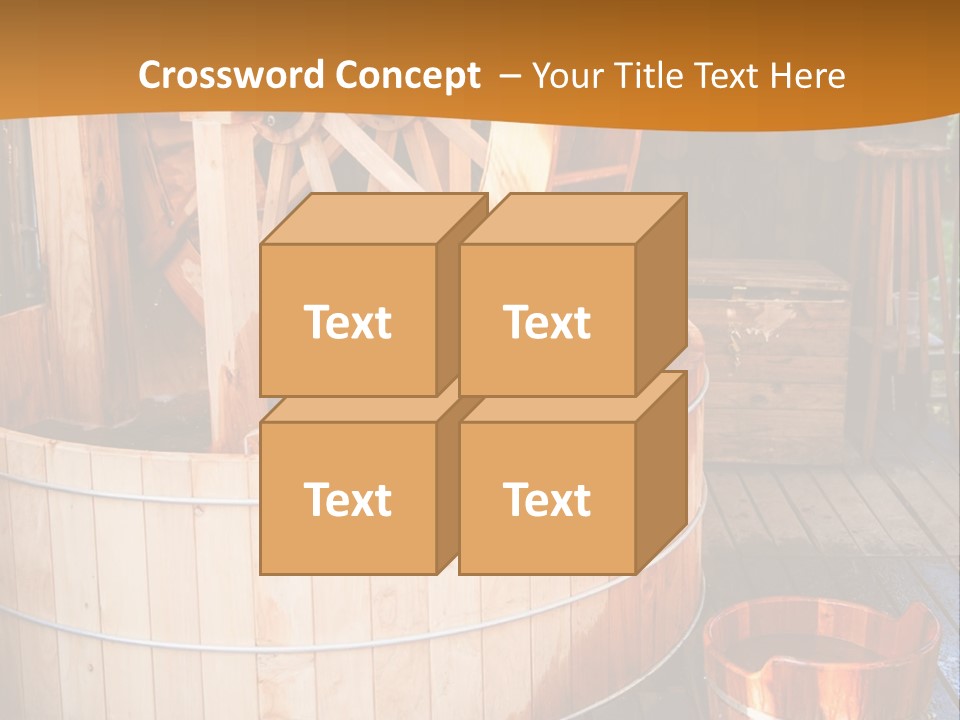 Looking Mama Childhood PowerPoint Template