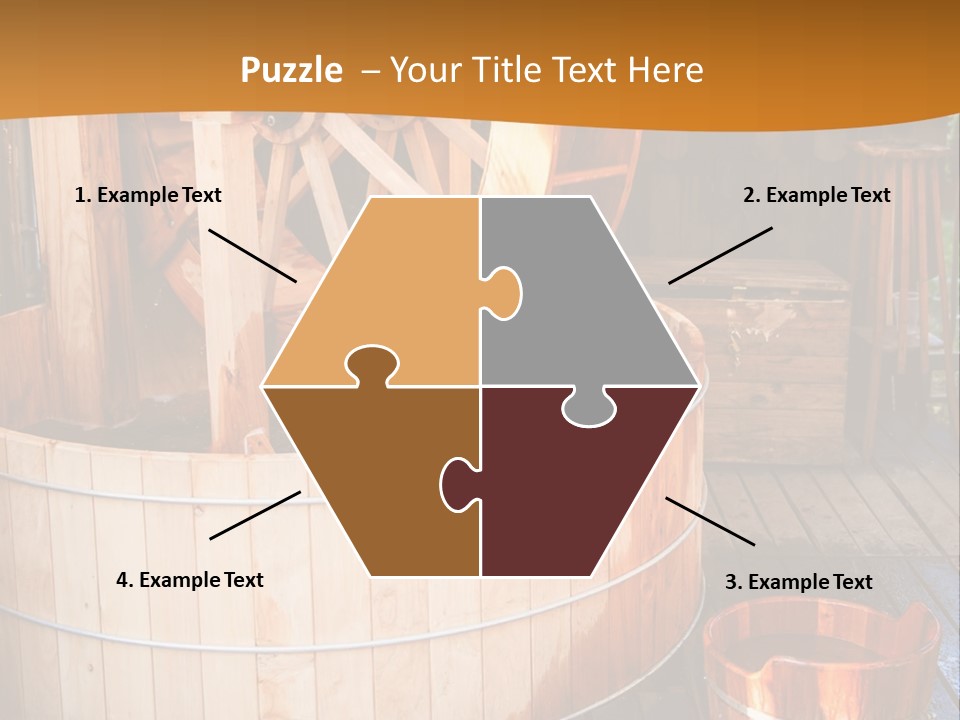 Looking Mama Childhood PowerPoint Template