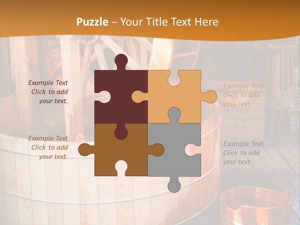 Looking Mama Childhood PowerPoint Template