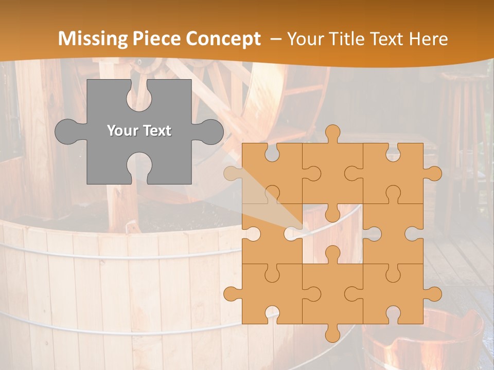 Looking Mama Childhood PowerPoint Template