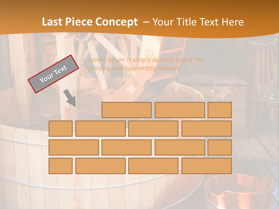 Looking Mama Childhood PowerPoint Template