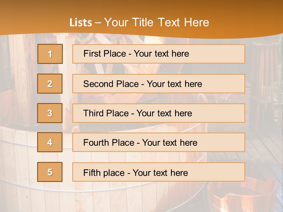 Looking Mama Childhood PowerPoint Template