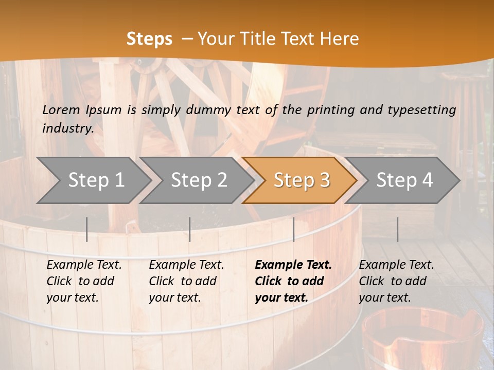 Looking Mama Childhood PowerPoint Template