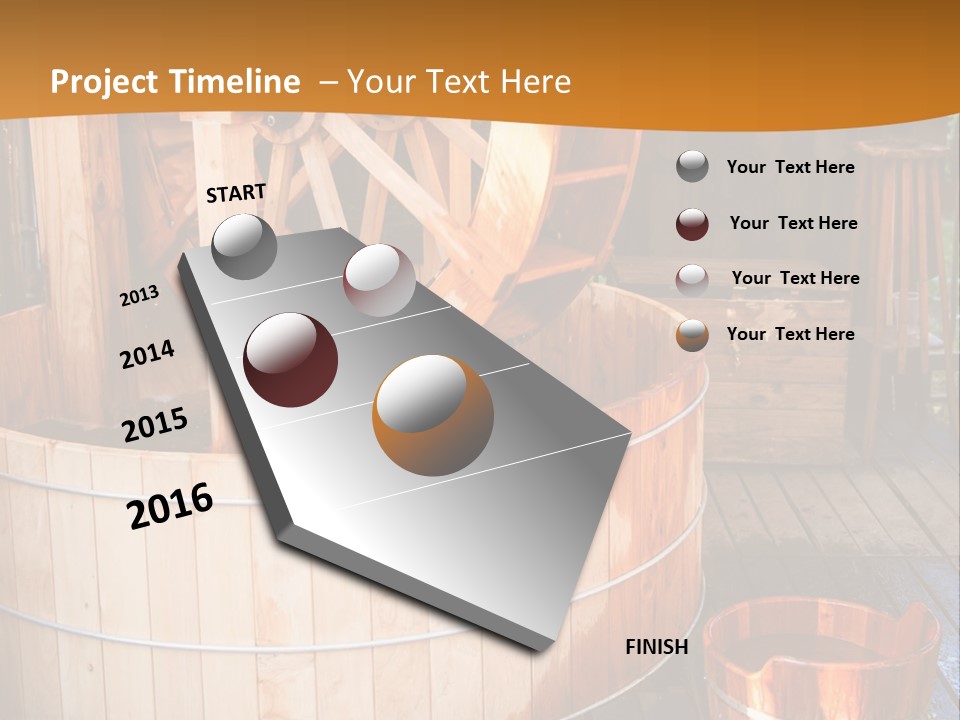 Looking Mama Childhood PowerPoint Template