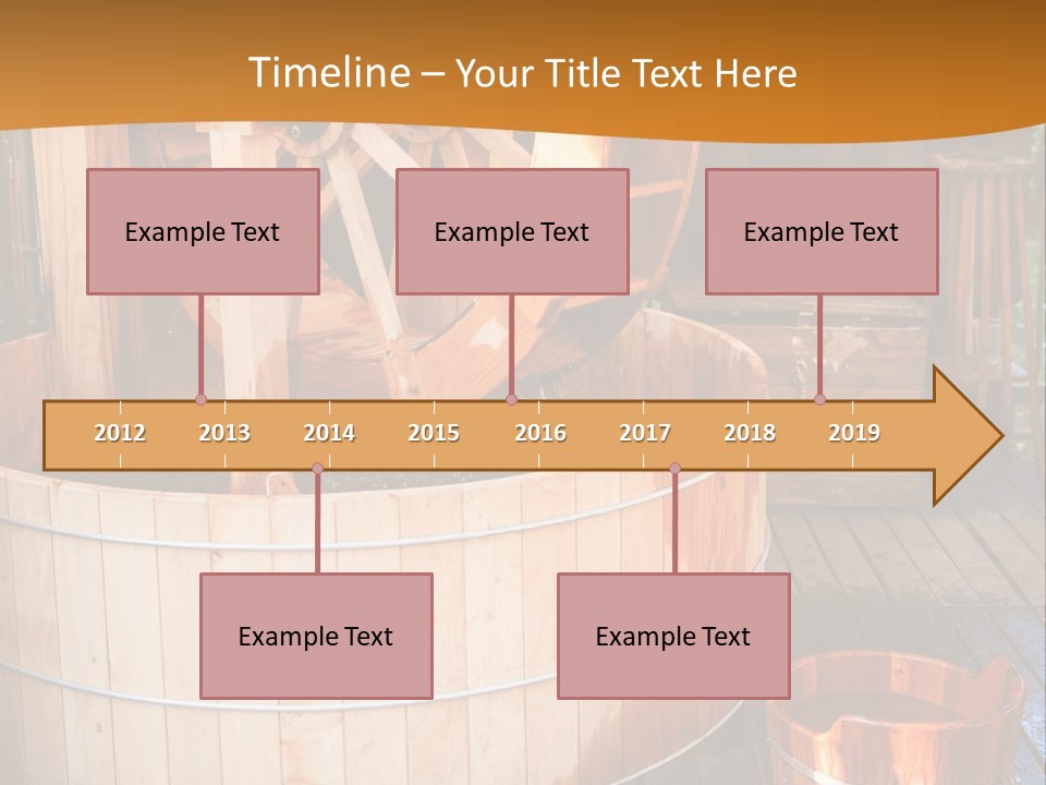 Looking Mama Childhood PowerPoint Template