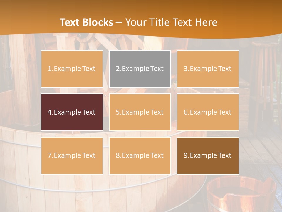 Looking Mama Childhood PowerPoint Template