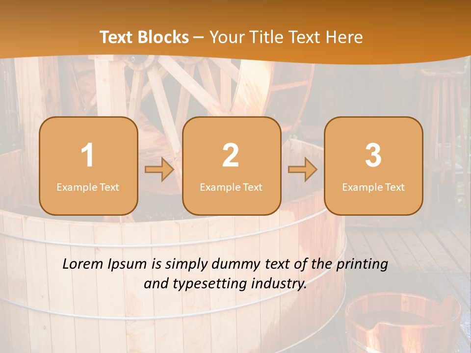 Looking Mama Childhood PowerPoint Template