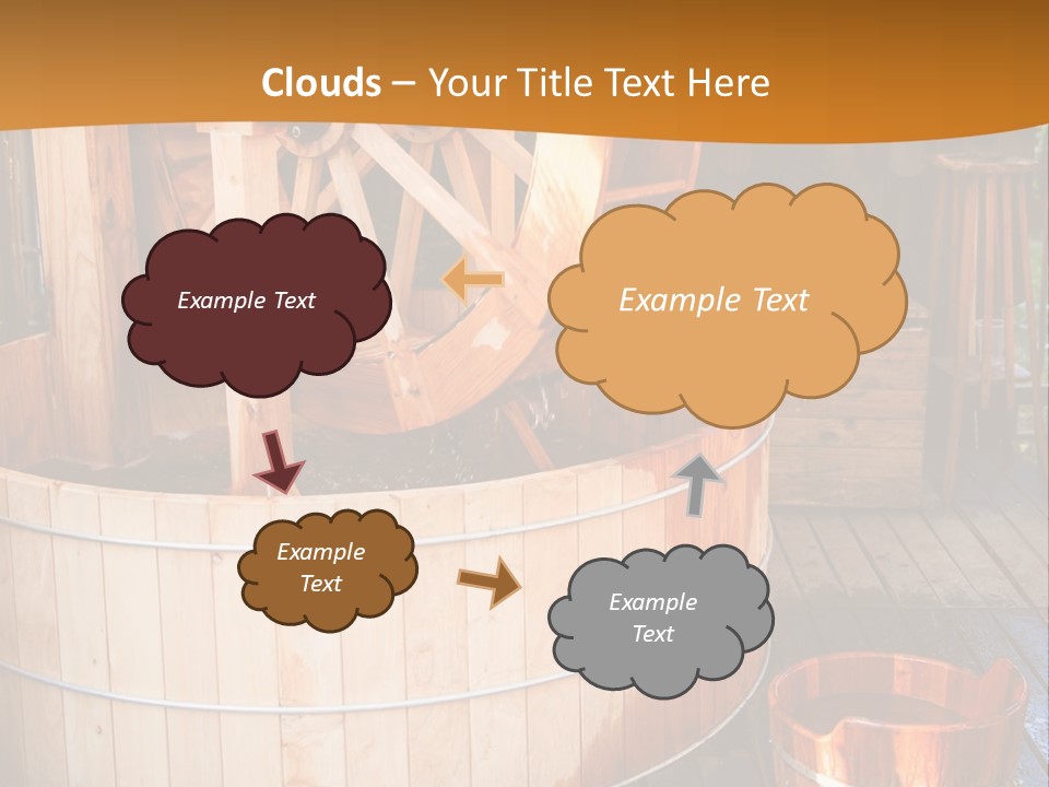 Looking Mama Childhood PowerPoint Template