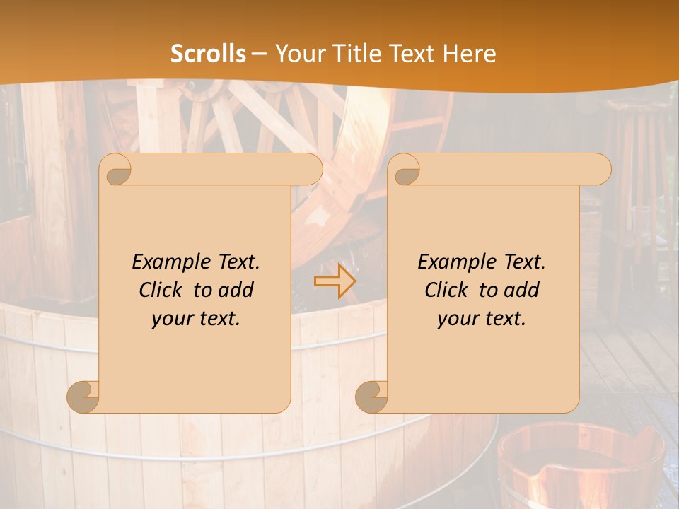 Looking Mama Childhood PowerPoint Template
