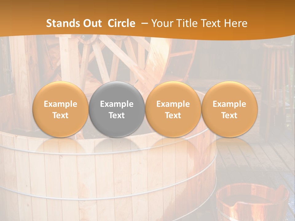 Looking Mama Childhood PowerPoint Template