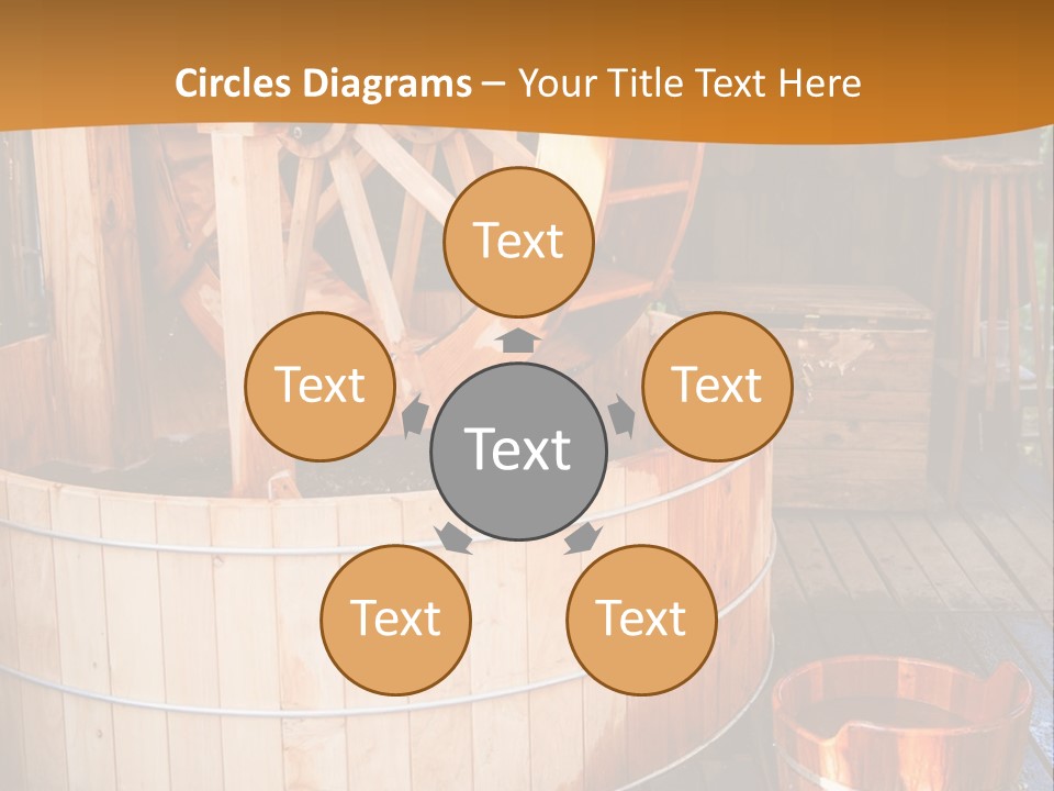 Looking Mama Childhood PowerPoint Template