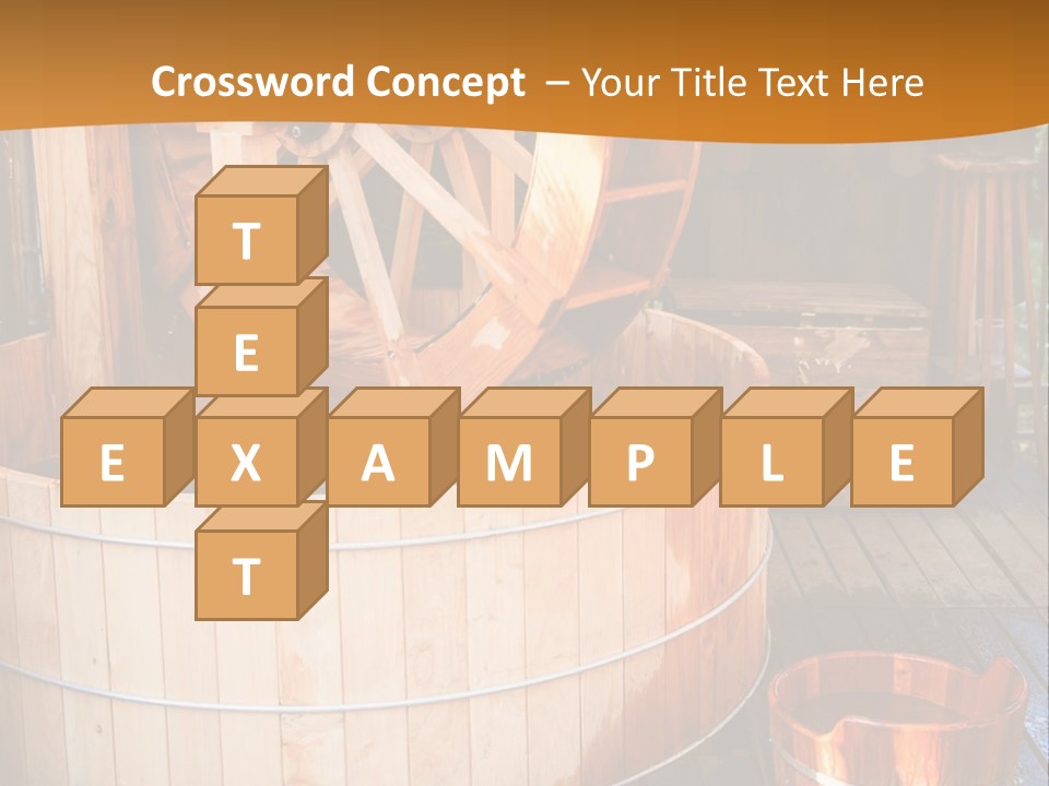 Looking Mama Childhood PowerPoint Template