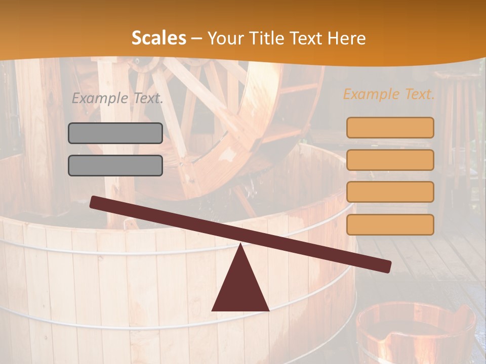 Looking Mama Childhood PowerPoint Template
