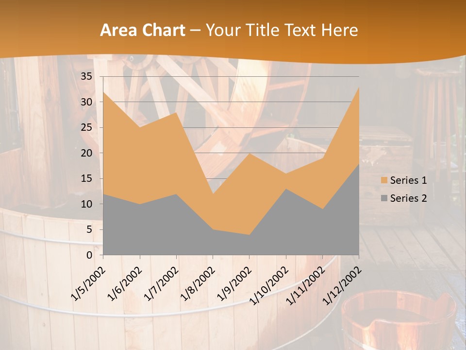 Looking Mama Childhood PowerPoint Template