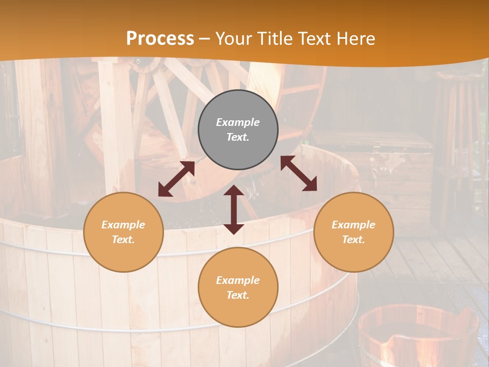 Looking Mama Childhood PowerPoint Template