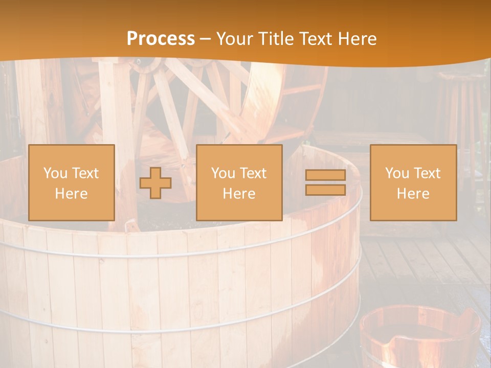 Looking Mama Childhood PowerPoint Template