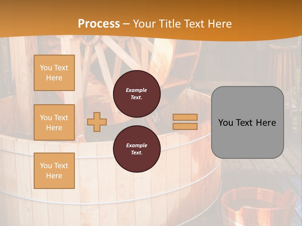 Looking Mama Childhood PowerPoint Template