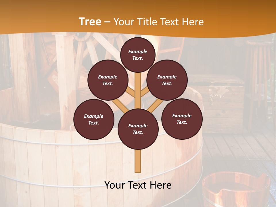 Looking Mama Childhood PowerPoint Template