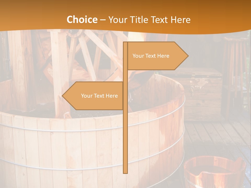 Looking Mama Childhood PowerPoint Template