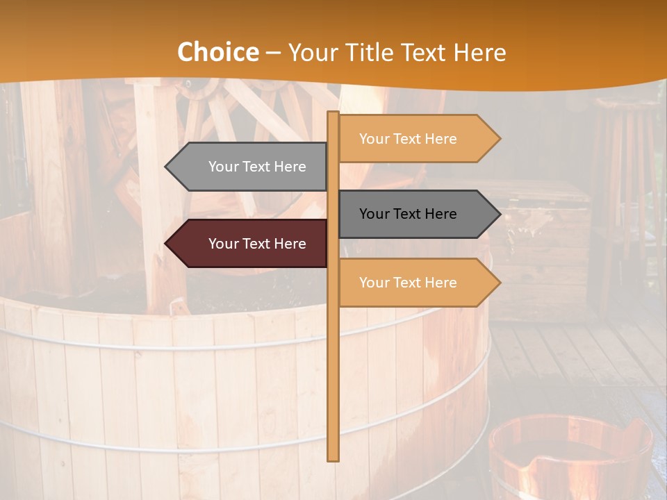 Looking Mama Childhood PowerPoint Template