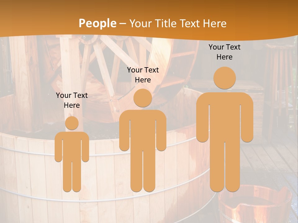 Looking Mama Childhood PowerPoint Template