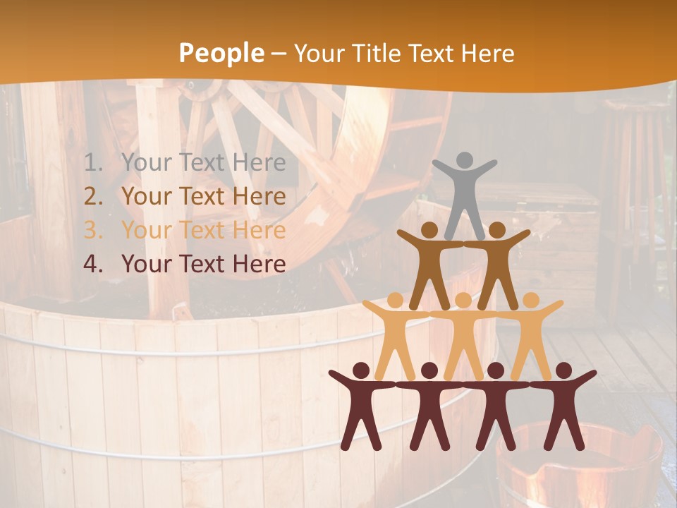 Looking Mama Childhood PowerPoint Template