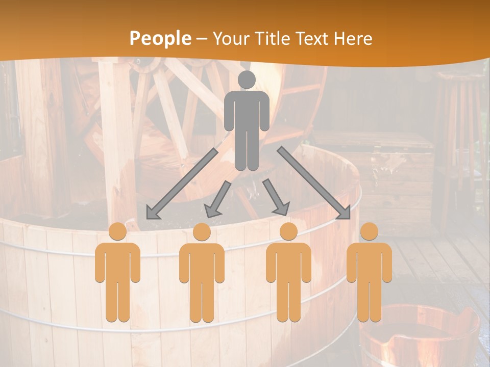 Looking Mama Childhood PowerPoint Template