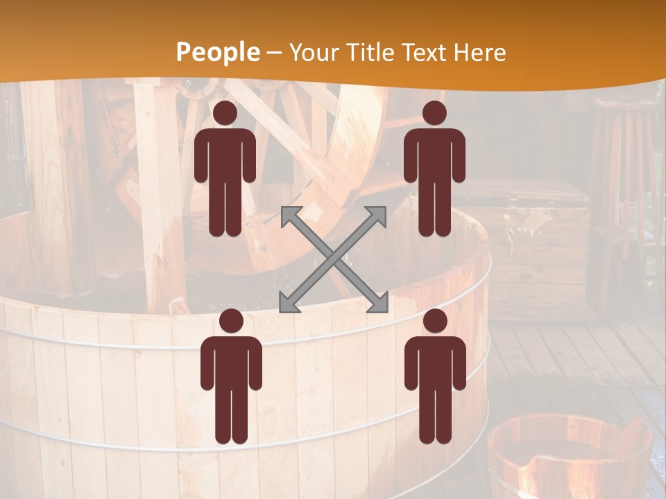 Looking Mama Childhood PowerPoint Template