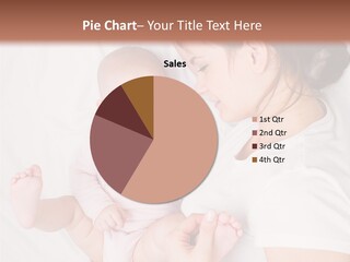 Looking Mama Childhood PowerPoint Template