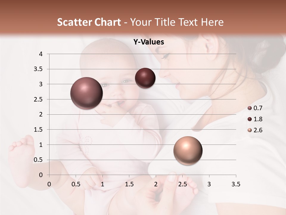 Looking Mama Childhood PowerPoint Template