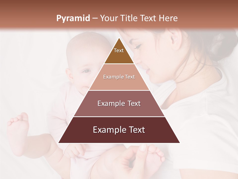 Looking Mama Childhood PowerPoint Template